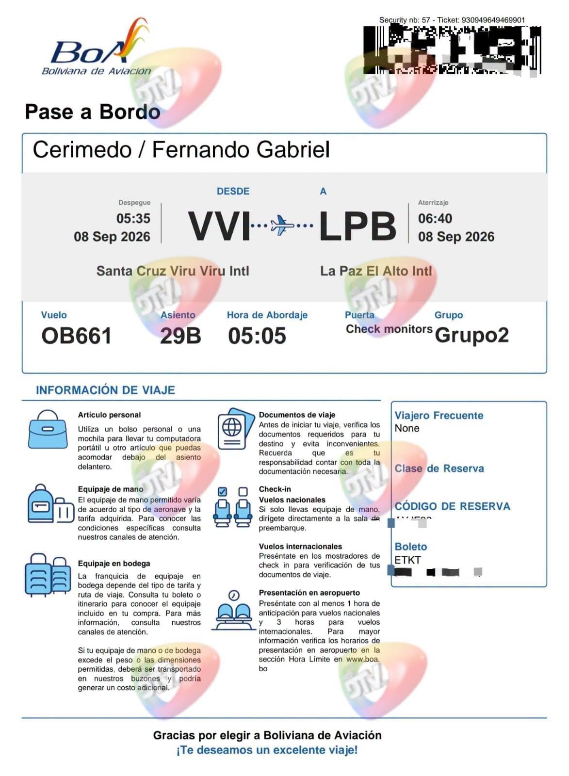 Boleto - Cerimedo