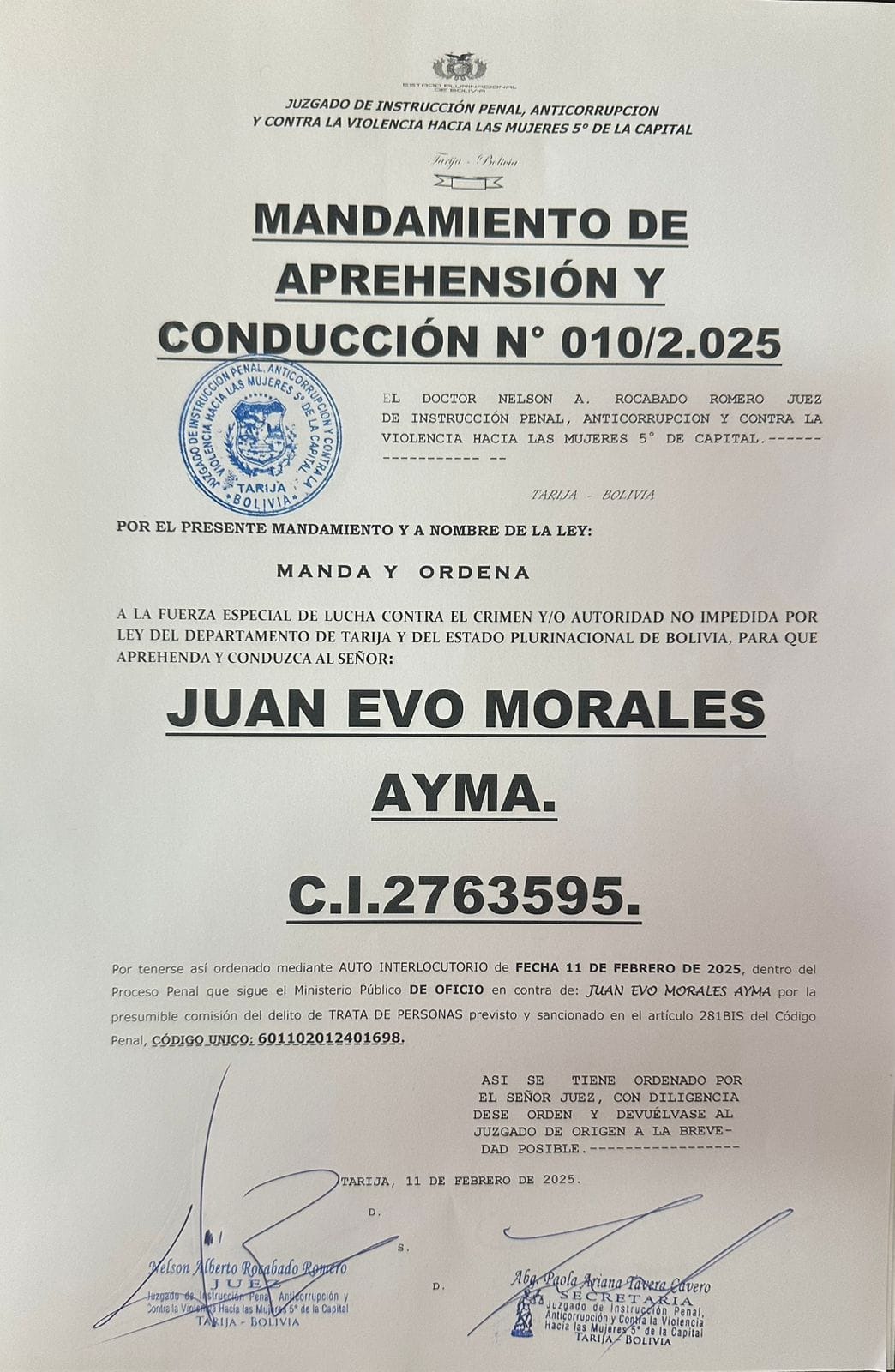 orden
