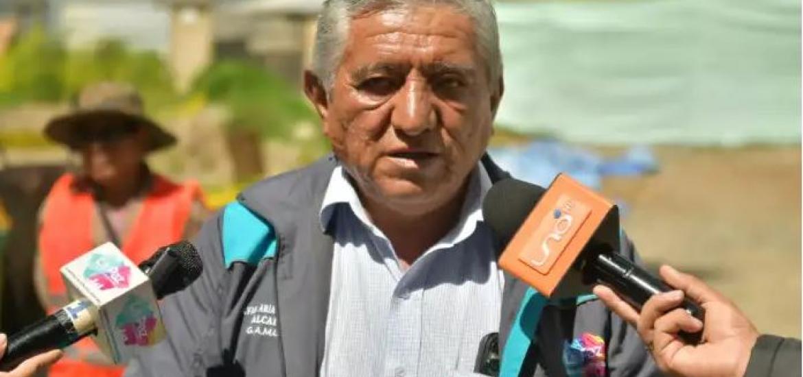 Alcalde Iván Arias. Foto: GMLP