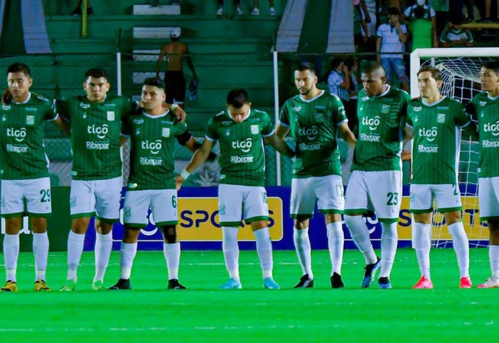 El equipo de Oriente Petrolero.