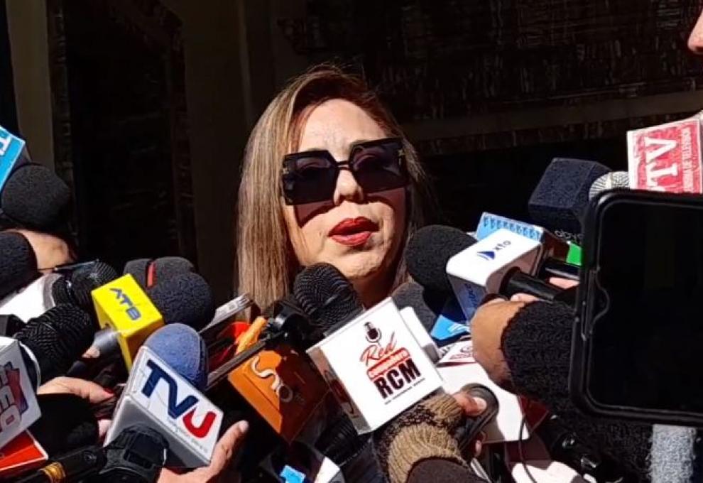 Viceministra de Comunicación, Gabriela Alcón. Foto: Captura de video. 