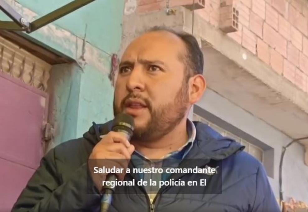 Viceministro de Seguridad Ciudadana, Roberto Ríos. Foto: Captura de video. 