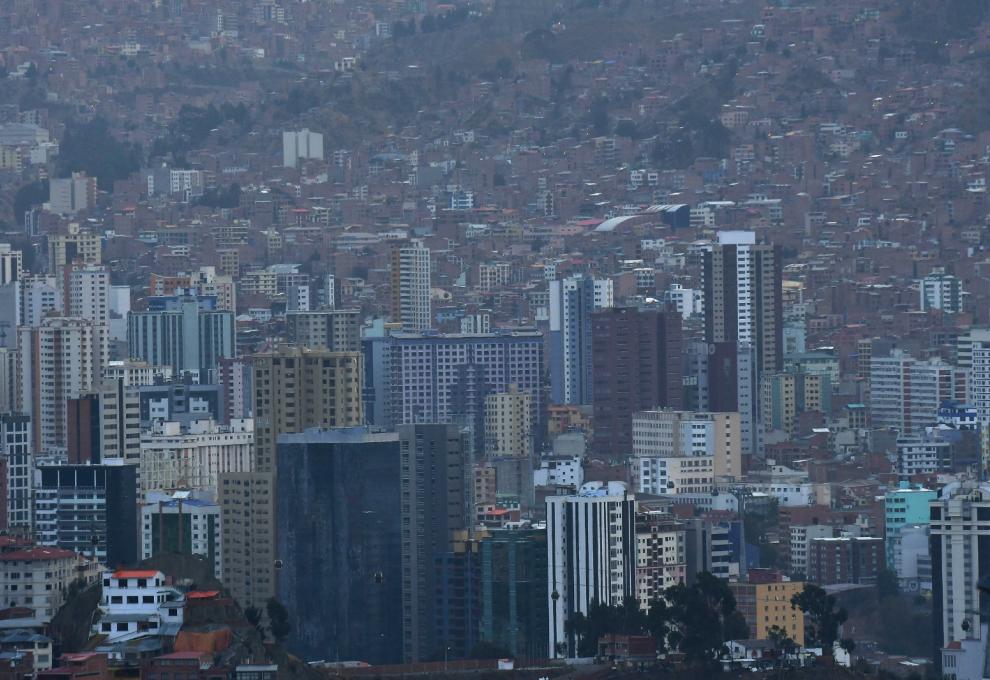 Panorama de la ciudad de La Paz. Foto: APG.